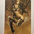 Sexy White Widow by Eric "EBAS" Basaldua 11" x 17" Art Print