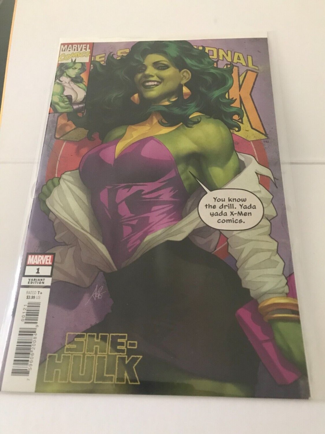 2022 Marvel She-hulk Artgerm Variant Cover #1