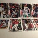 2020 Topps 8 World Series Heroes Washington Nationals MLB Baseball Cards