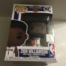NEW NBA New Orleans Pelicans Zion Williamson Funko Pop Figure #62