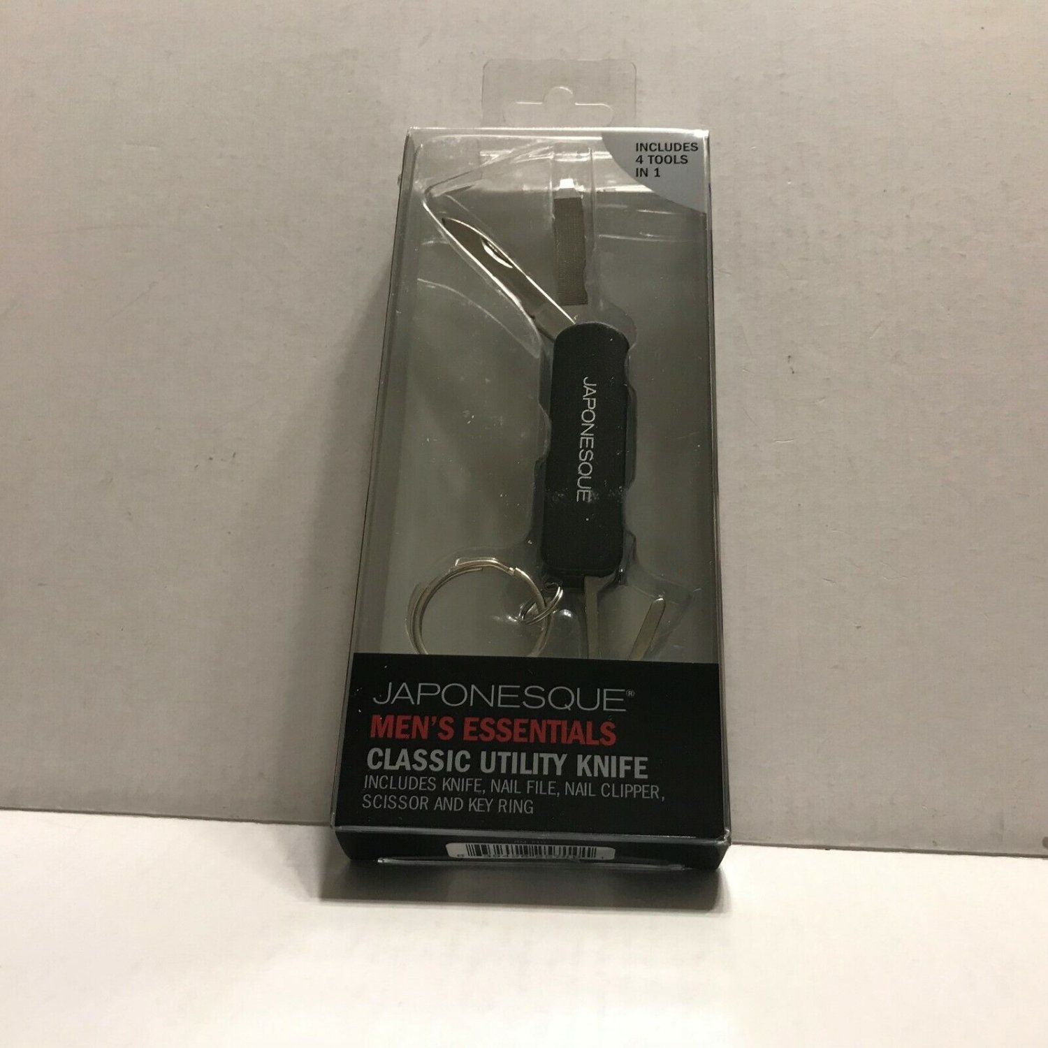 Men's Essential Classic Utility Knife (Knife, Nail File, Nail Clipper