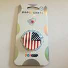 NEW Universal Mobile Phone Grip & Stand American Flag PopSocket NEW Universal Mobile Phone Grip & Stand American Flag PopSocket