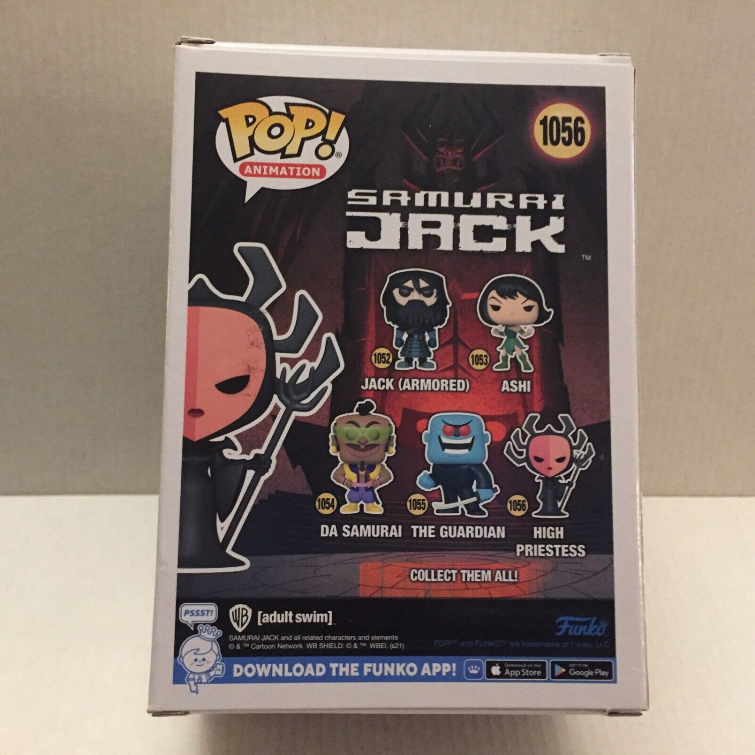 Samurai Jack High Priestess Funko Pop Figure #1056