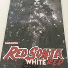 2021 Dynamite Comics Red Sonja Black White Red Jonboy Meyers B&W Variant #2