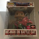 NEW 2022 Target Con Exclusive Masters of the Universe He-Man on Battle Cat