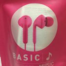 New Defunc Basic Earbuds - Pink for Music Lovers New Defunc Basic Earbuds - Pink for Music Lovers