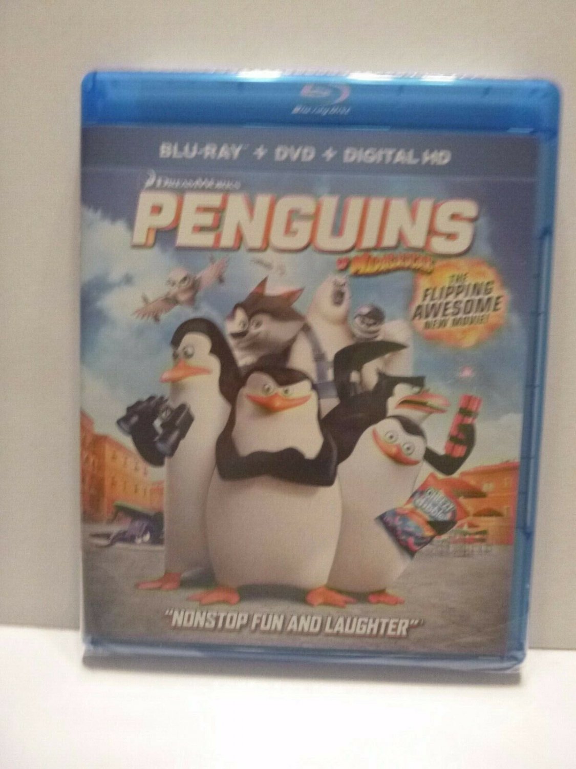 Penguins from Madagascar Blu-Ray Only No DVD/Digital Included