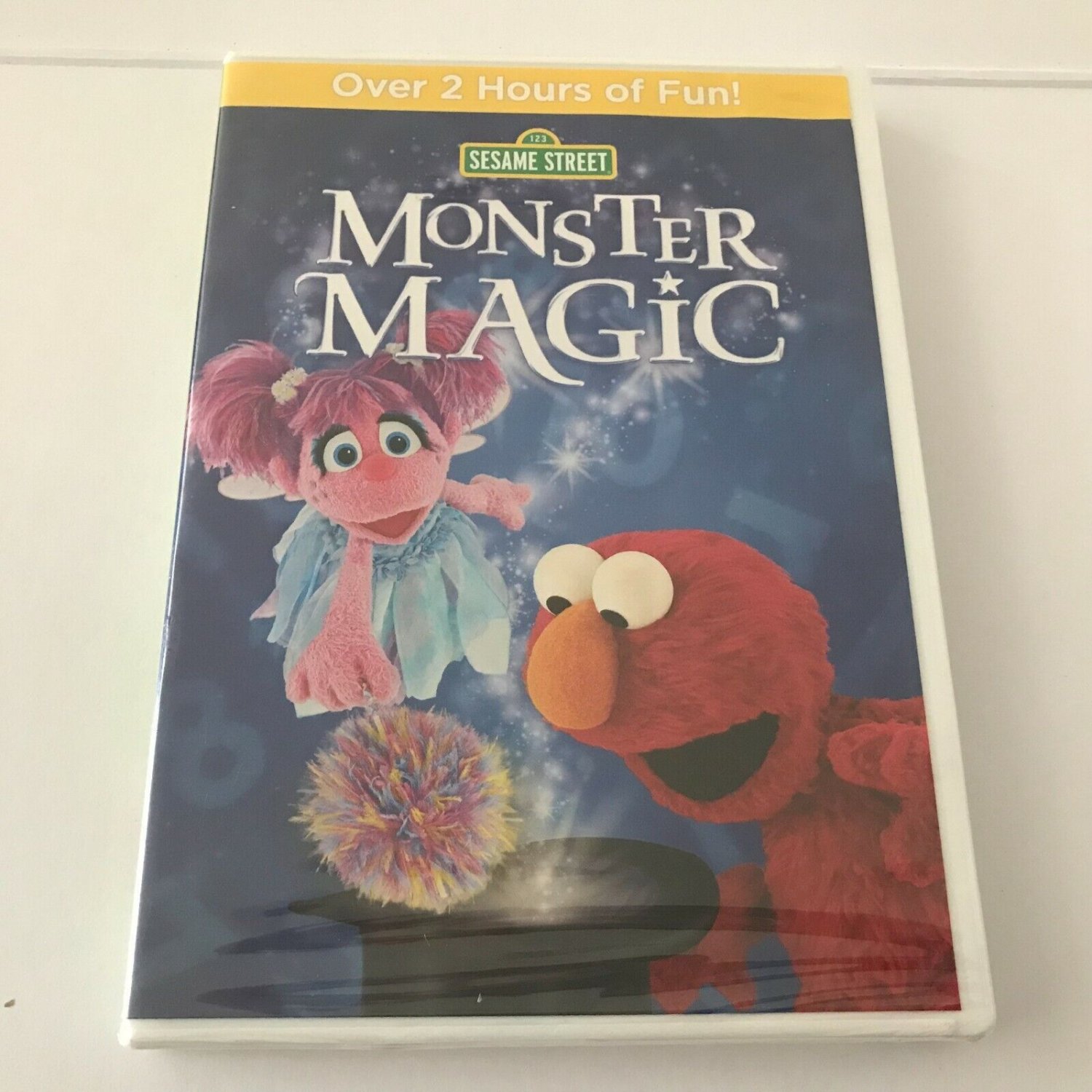 2 New Sesame Street DVDs Sealed - Monster Magic & Elmo Says Boo