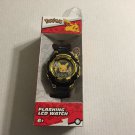 New Kids Pokemon Pikachu Flashing LCD Watch