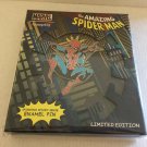 NEW Marvel Amazing Spider-Man Collector Box Spinning Enamel Pin - LE 500