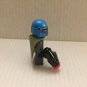 Authentic Lego Star Wars Mandalorian Lego Minifigure with Speeder Bike