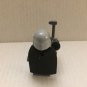 Authentic Lego Star Wars Silver Mandalorian Lego Minifigure with Blaster