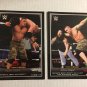 Two 2015 Topps WWE John Cena Cards Trading Cards