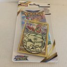 New Pokemon Holo Flapple Brilliant Stars Blister Pack + Coin