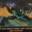 NEW 2022 San Diego Comic Con Exclusive Marvel 24'' x 14'' Loki Playmat