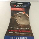 NEW Magic the Gathering Commander Legends D&D Battle for Baldur's Booster