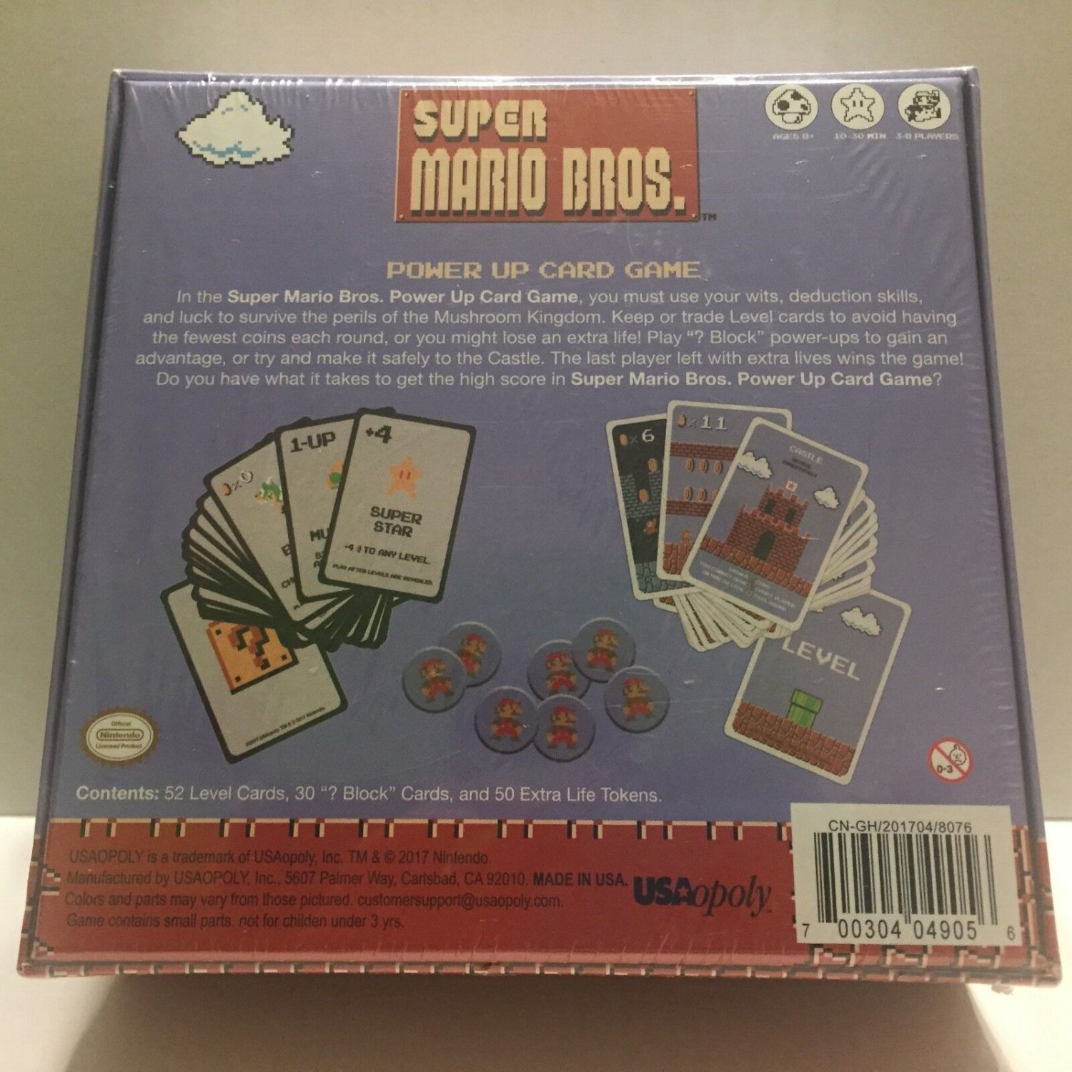 New Super Mario Bros Power Up Card Game new-super-mario-bros-power-up-card-game