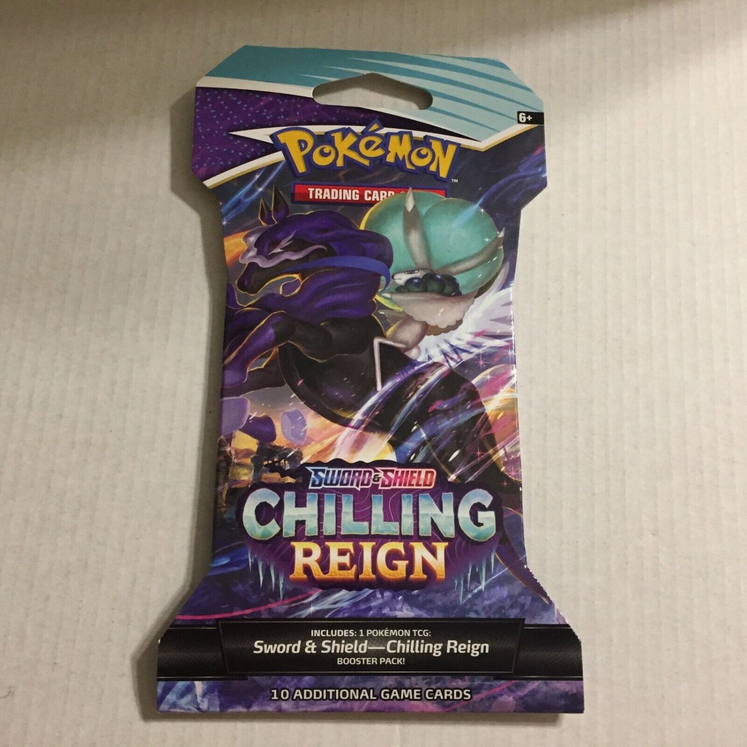 NEW Pokemon Sword & Shield Chilling Reign Shadow Rider Calyrex