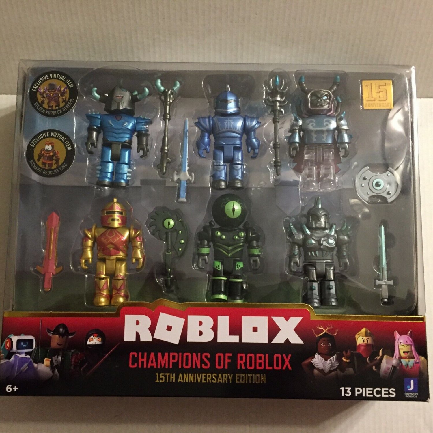 New Roblox Champions of Roblox Collection - 15th Anniversary Set ...