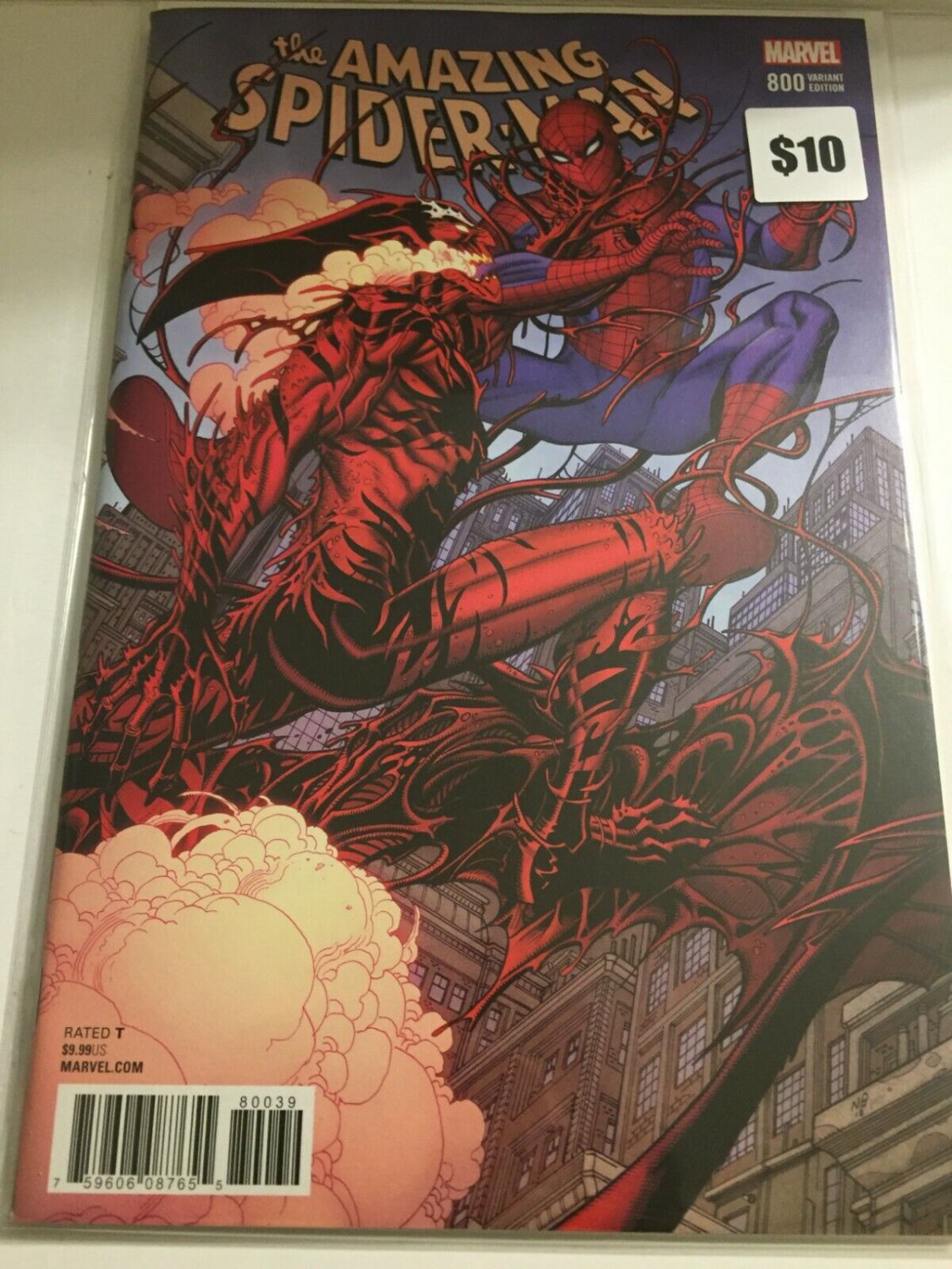 2018 Marvel Amazing Spider-Man #800 Milestone Variant Cover Comic Book