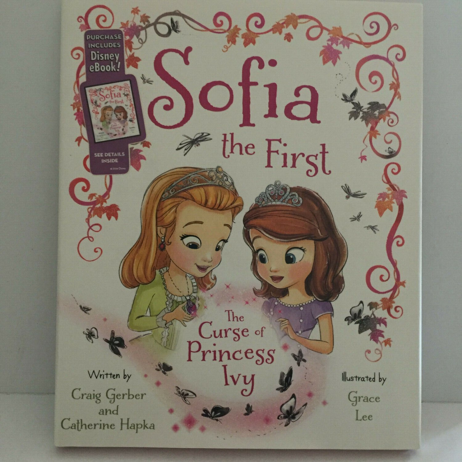 Sofia the First Curse of the Princess Ivy 8"x11" Hardcover Book