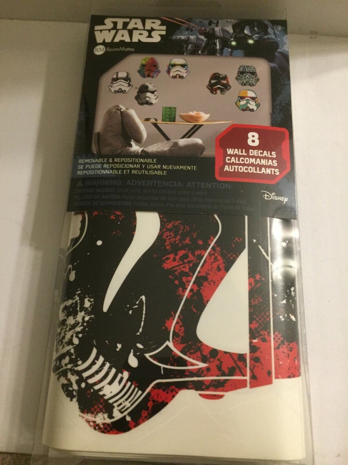 Star Wars Storm Trooper Wall Cling