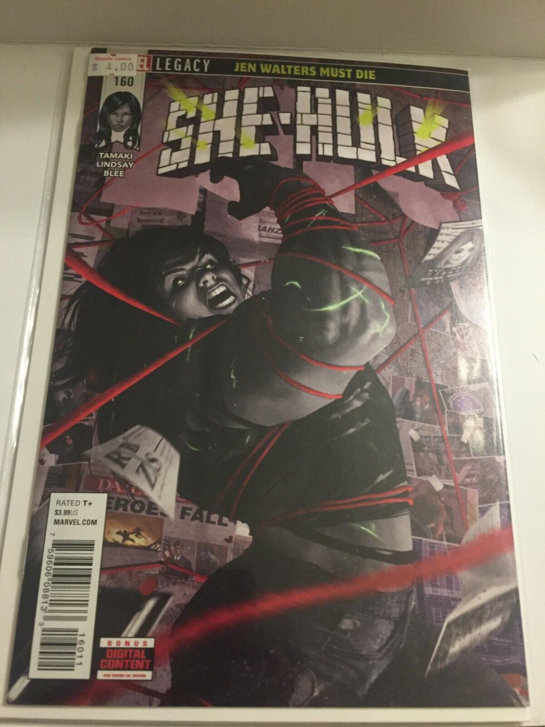 2018 SheHulk 160 Direct Edition Comic Book