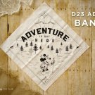 NEW D23 Member Exclusive Adventure Bandana
