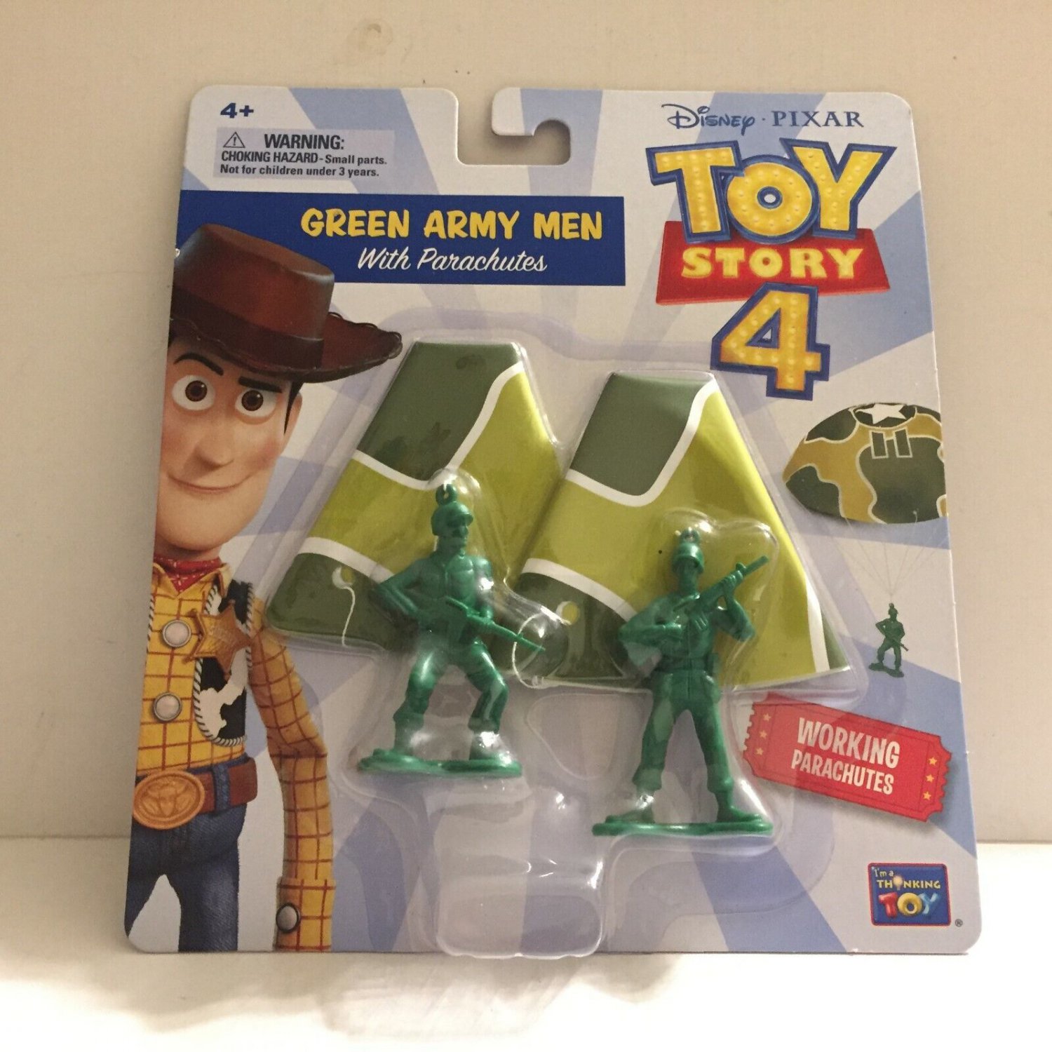 New Toy Story 4 Green Army Men Toy Figures with Parachutes