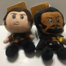 Star Wars Solo 4.5" Plush Hangers - Han Solo & Lando Calrissian