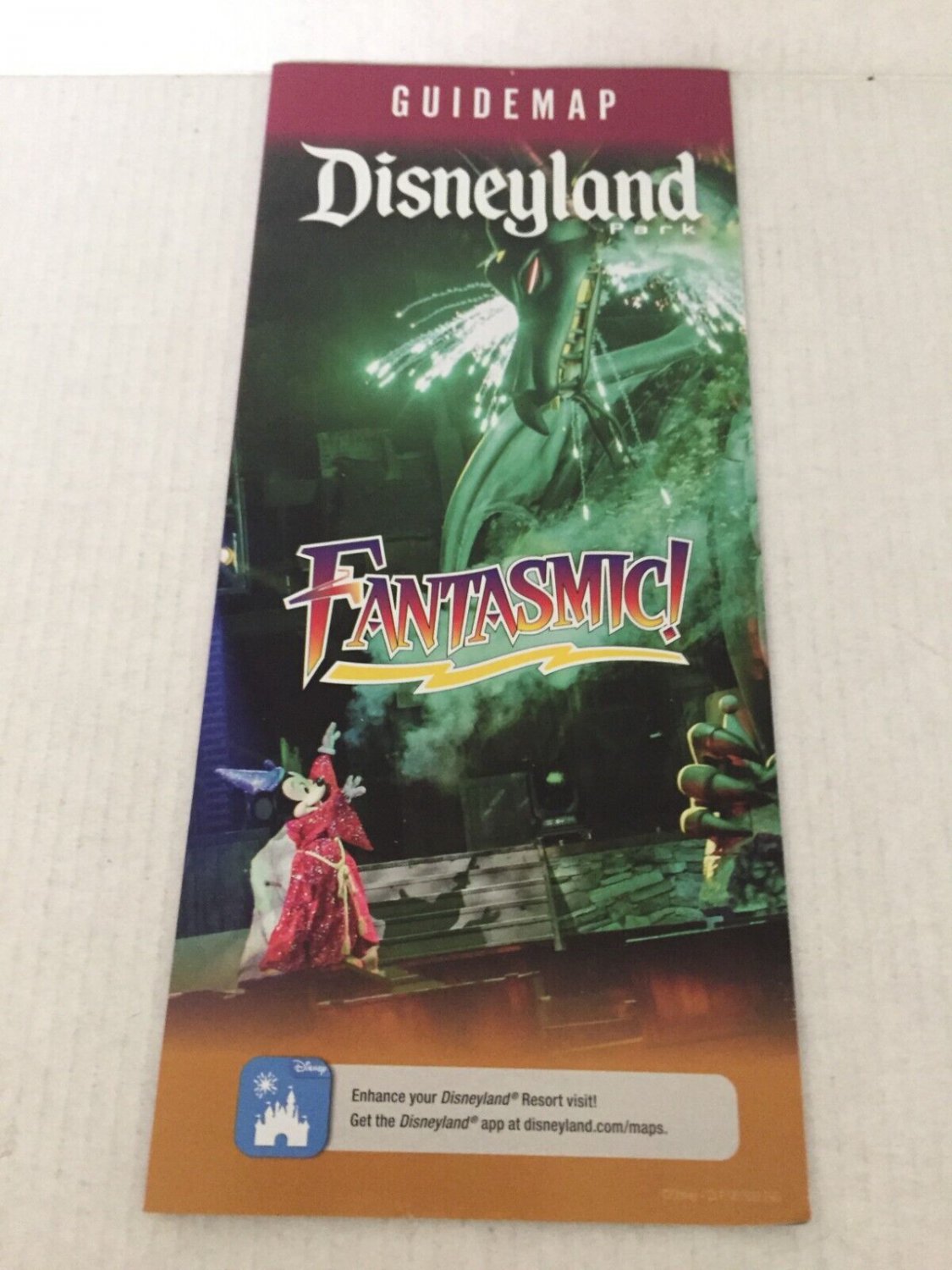 New Disneyland Guidemap