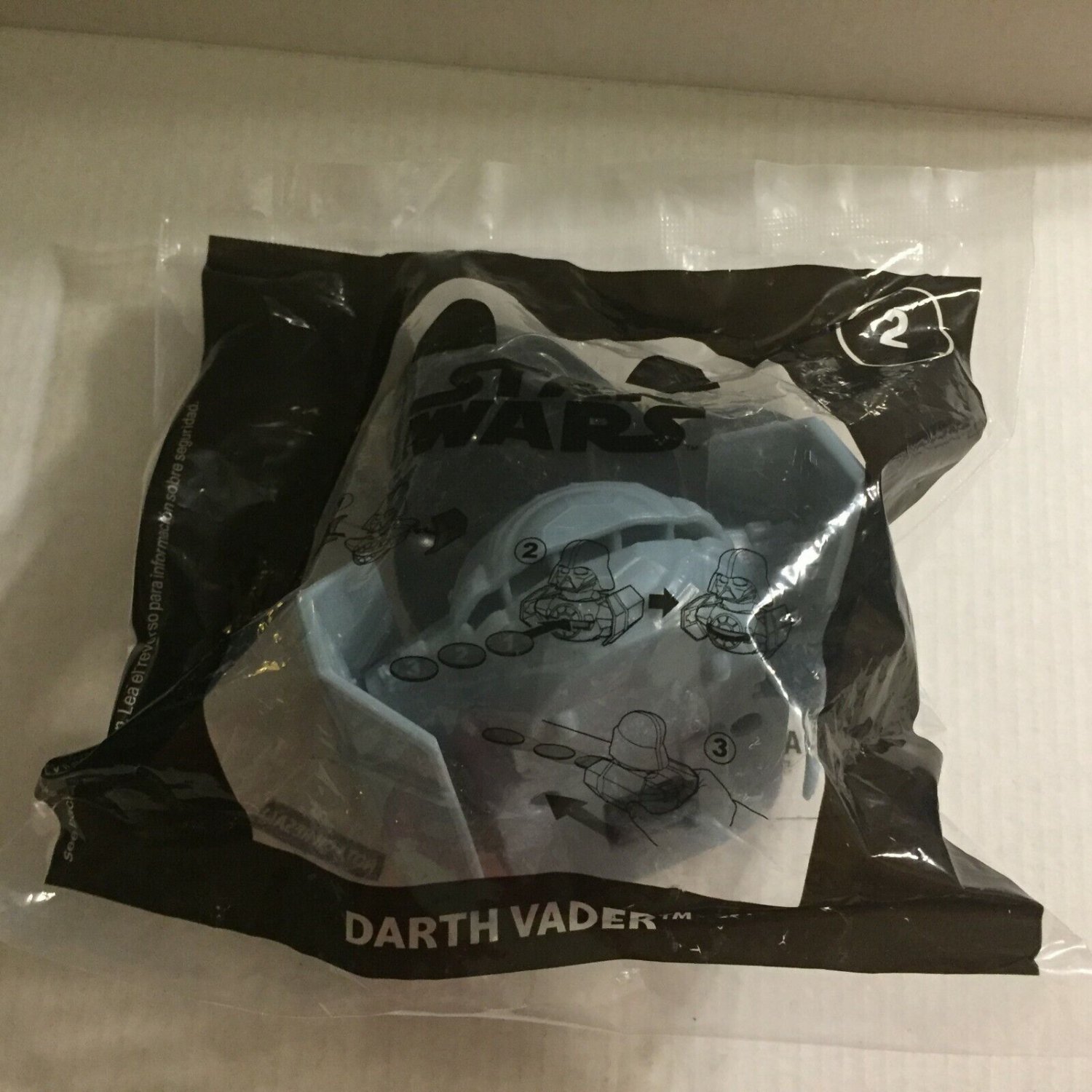 New Sealed Mcdonalds Happy Meal Star Wars Toy Darth Vader 2