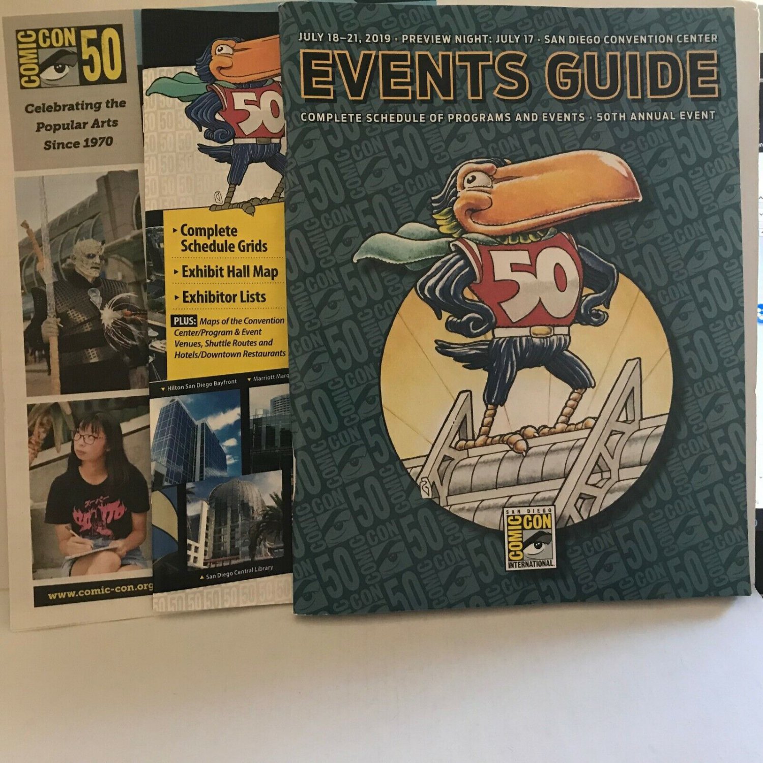 2019 San Diego Comic Con Events Guide, Quick Guide and Thursday Flyer