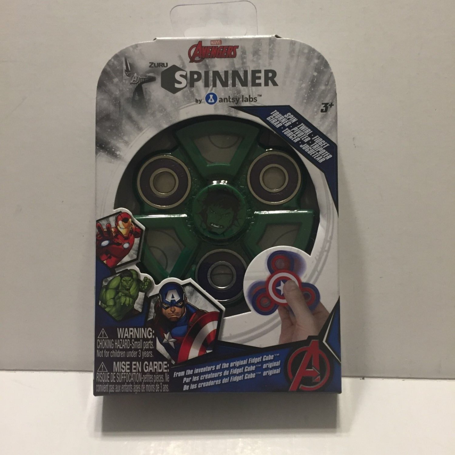 New Official Marvel Hulk Spinner