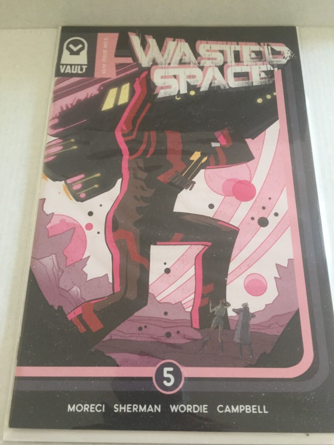 2018 Vault Comics Wasted Space Comic Book #5