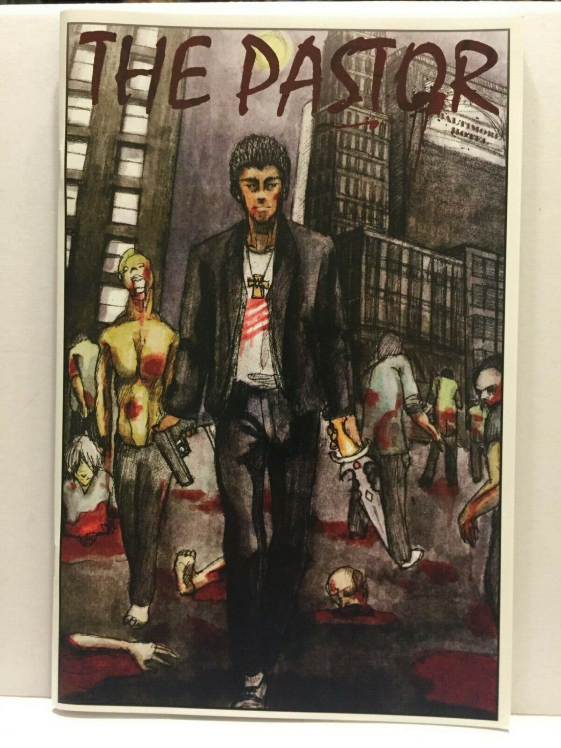 Autographed Independent Comic Book The Pastor from 2019 Wondercon