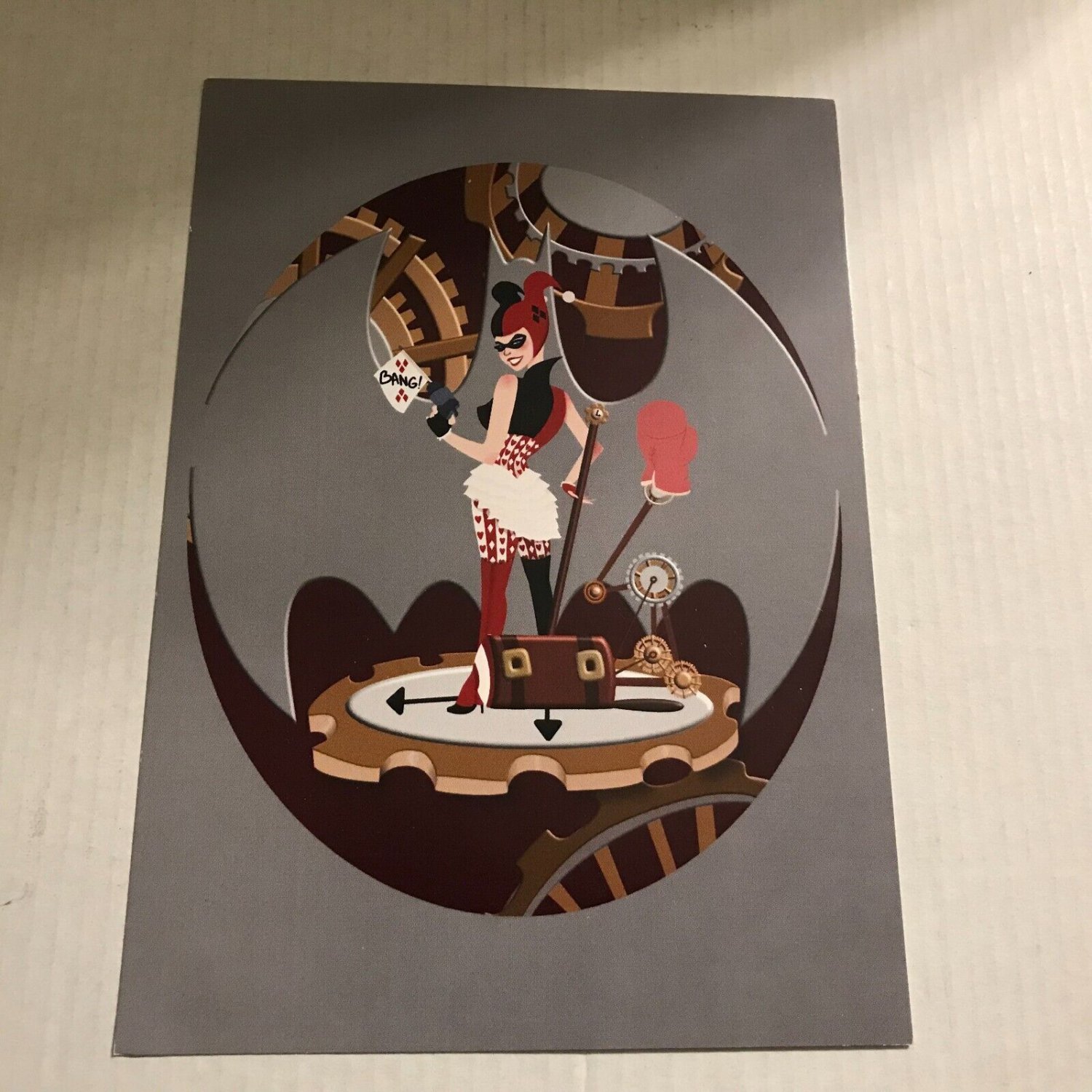 DC Comics Harley Quinn Oversized Art Print Card