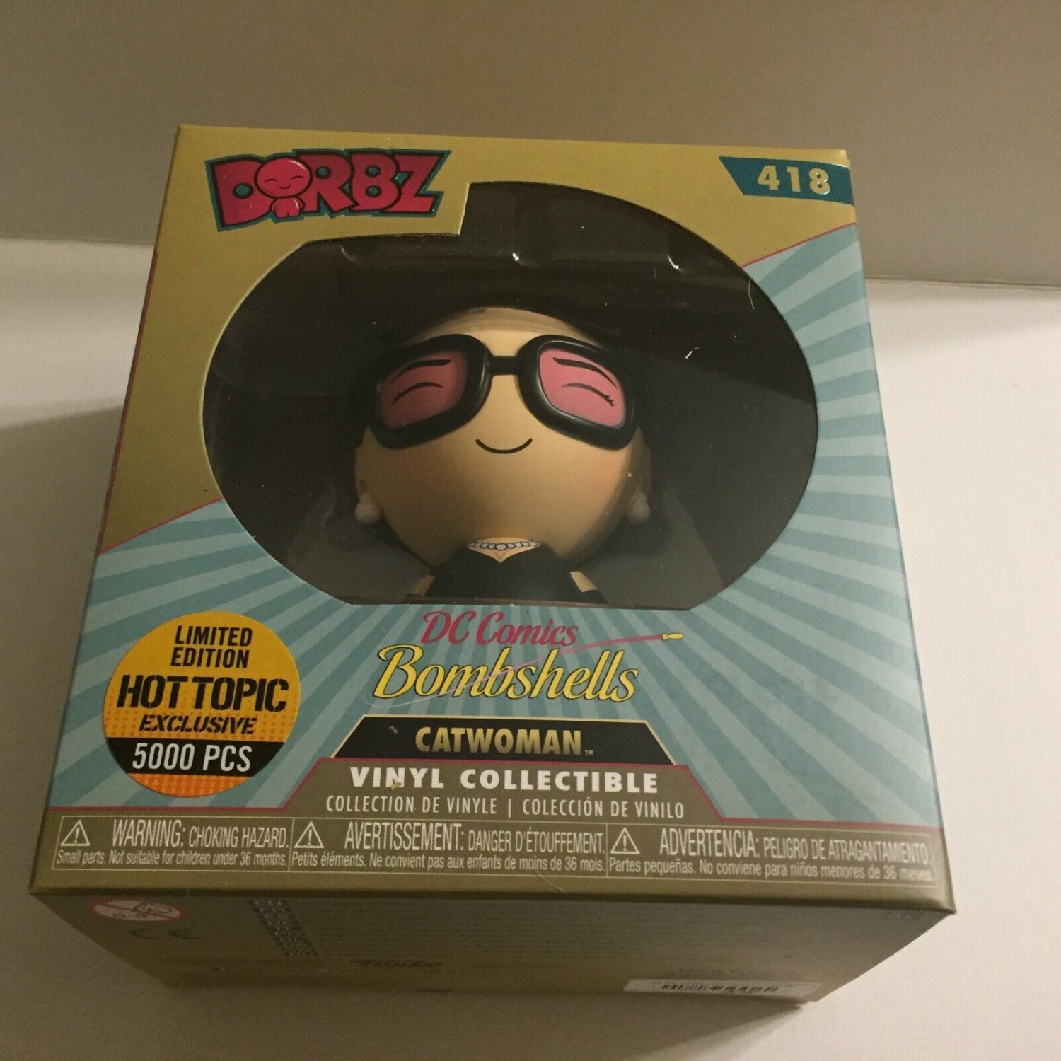 NEW DC Comics Bombshells Catwoman Funko Dorbz Figure - Limited 5000