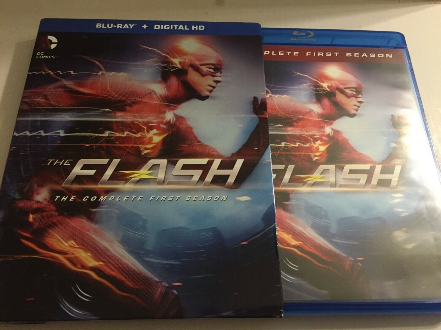 The Flash Complete Season One Blu-Ray Disc Only (No Digital)