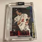 Topps Project 2020 Los Angeles Angels Mike Trout #85 Limited Print in Hard Case