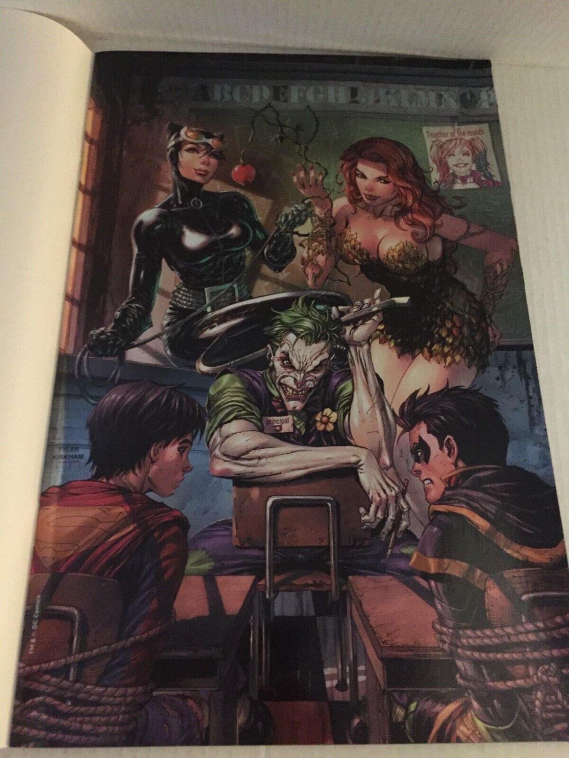 2018 DC Comics Super Sons Tyler Kirkham Foil Virgin Variant #1