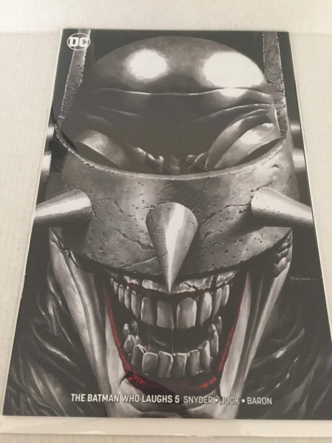 2019 DC Comics The Batman Who Laughs Mico Suayan Minimal Trade Variant #5