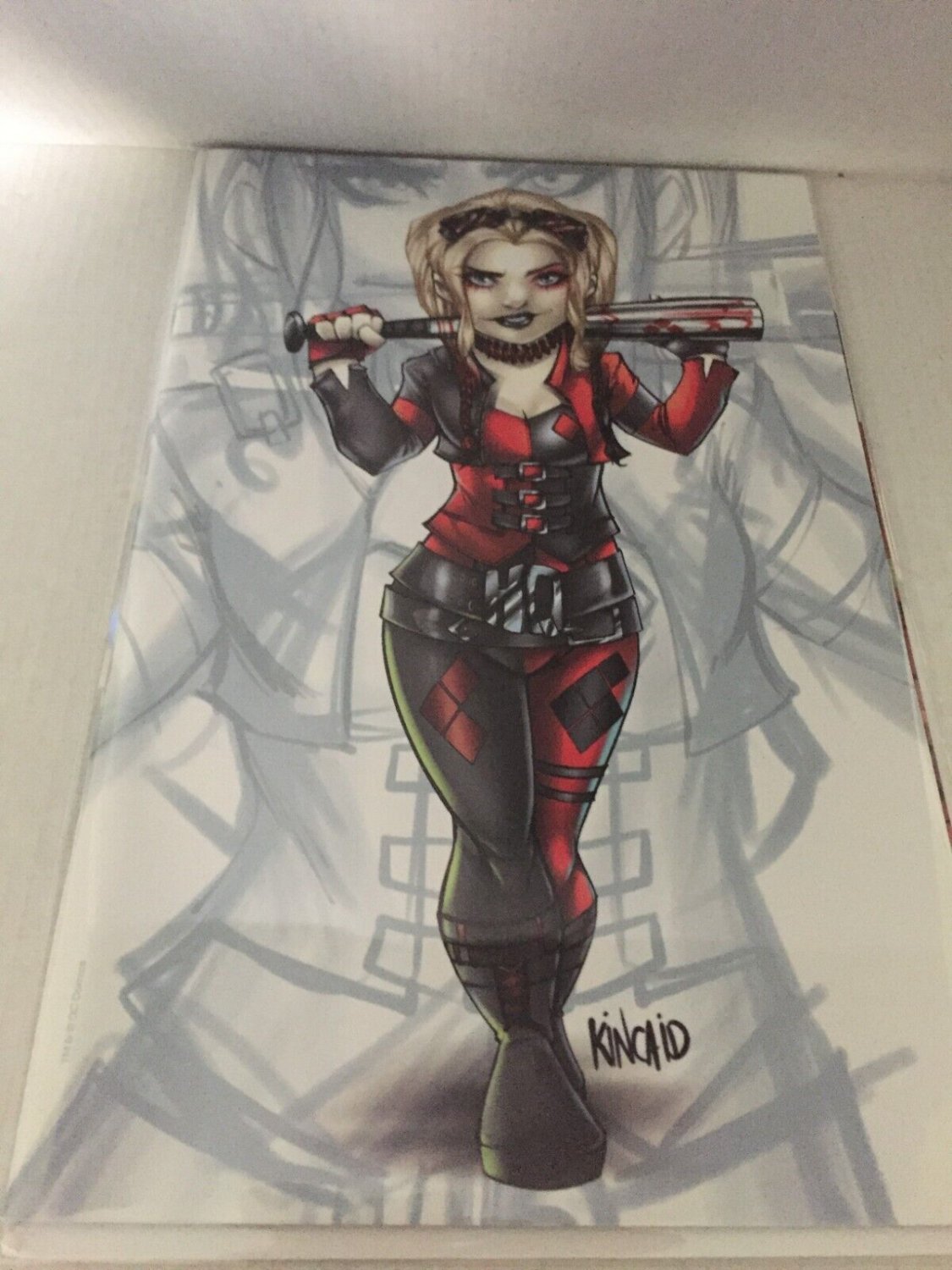 2021 DC Comics Suicide Squad Ryan Kincaid Chibi Harley Quinn Virgin Variant #5