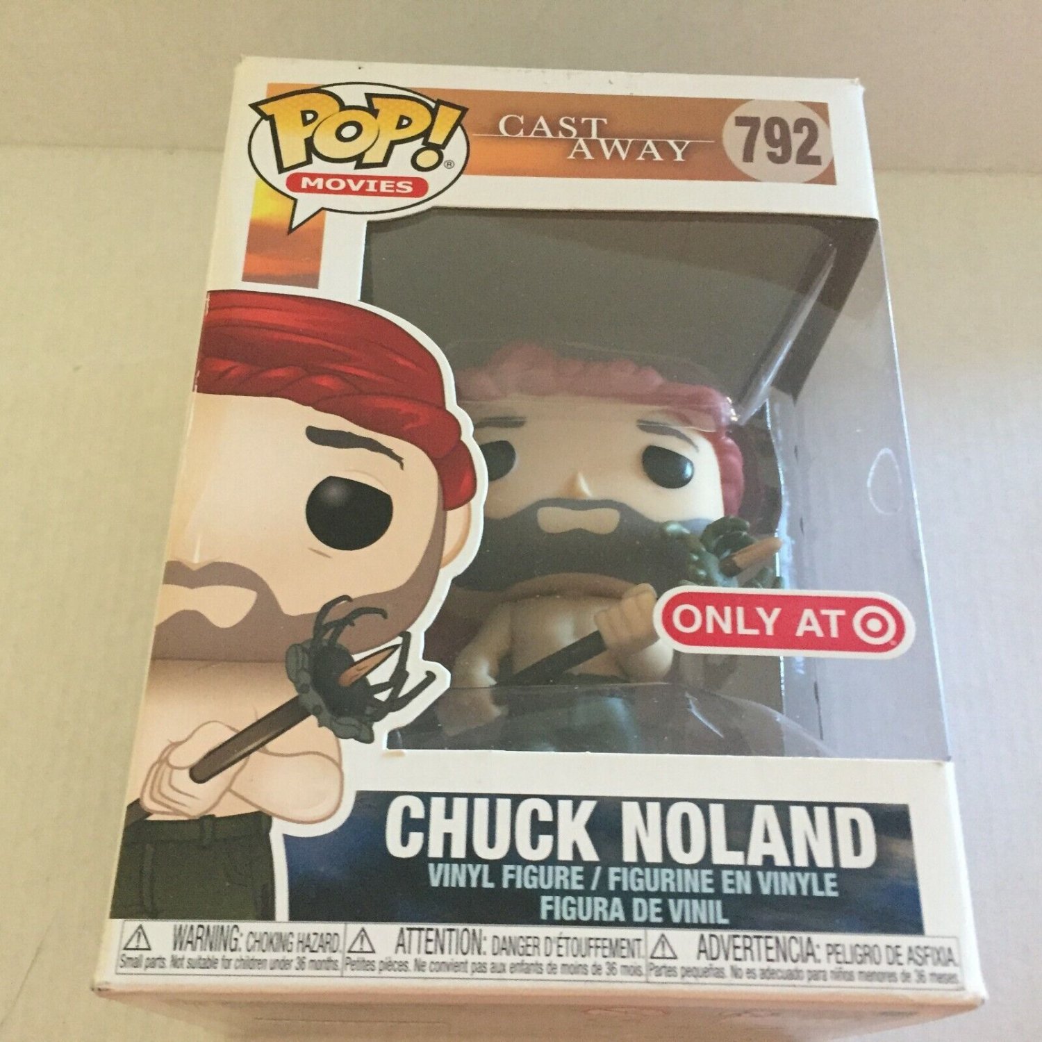 NEW Castaway Tom Hanks Chuck Noland Exclusive Funko Pop