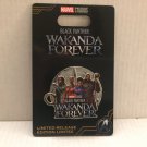 NEW Marvel Black Panther Wakanda Forever Limited Release Enamel 1.5'' Pin