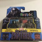 New Sealed Marvel Black Panther & M'Baku Minimates