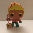 Loose DC Superheroes Gingerbread Aquaman Funko Pop Figure #445
