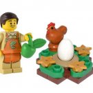 NEW Lego City Mr. Produce Minifigure with Chicken & Egg Mini-Set NEW Lego City Mr. Produce Minifigure with Chicken & Egg Mini-Set