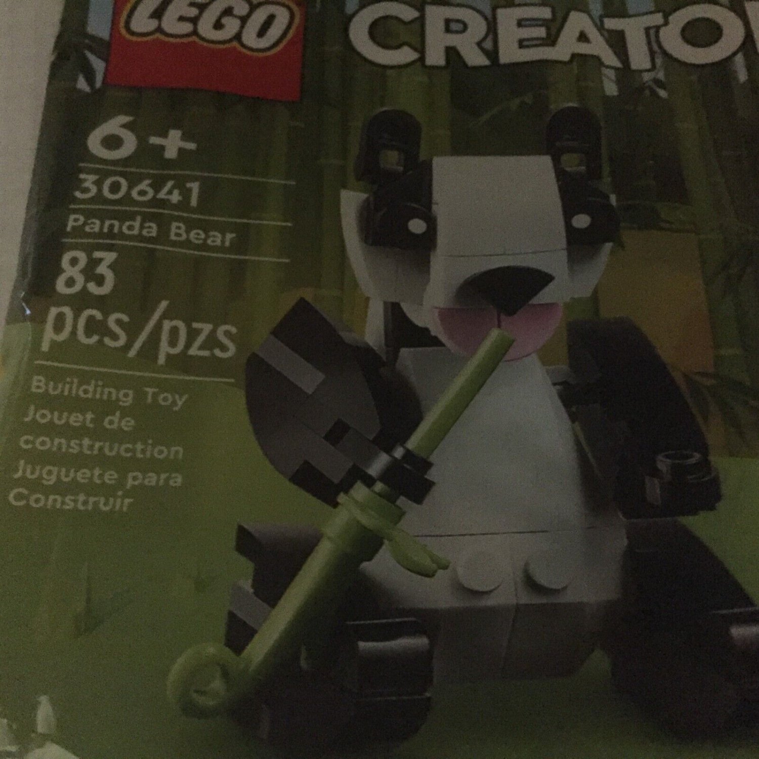 New Lego Creator Panda Bear In Polybag Set Pieces