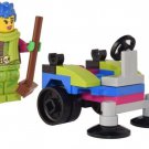 NEW Lego City Raze Minifigure with Snow Cart Mini-Set